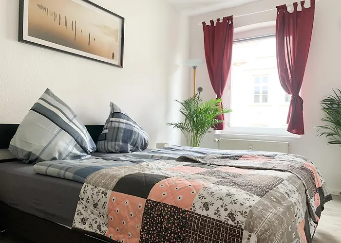 公寓 Citywohnung Mit Gartenzugang